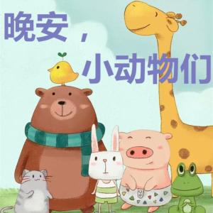 晚安，小動物們